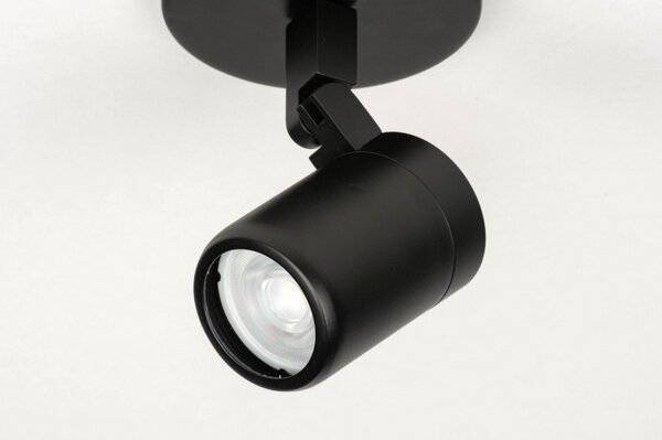 Stropní designové svítidlo do koupelny Genova Black I (LMD)
