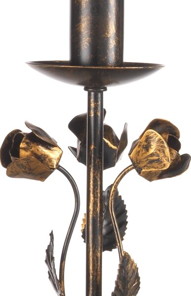 ONLI - Stolní lampa CAROLINA 1xE14/6W/230V 40 cm bronzová