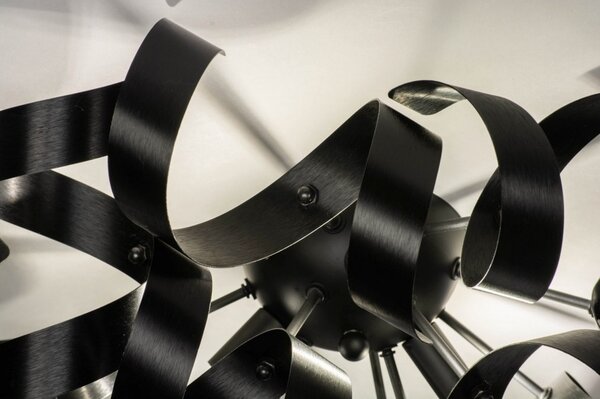 Stropní designové svítidlo Artek Curl Black 45 (LMD)