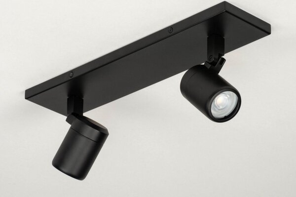 Stropní designové svítidlo do koupelny Genova Black Line II (LMD)