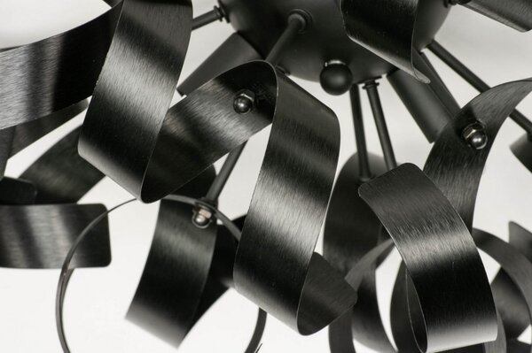 Stropní designové svítidlo Artek Curl Black 45 (LMD)