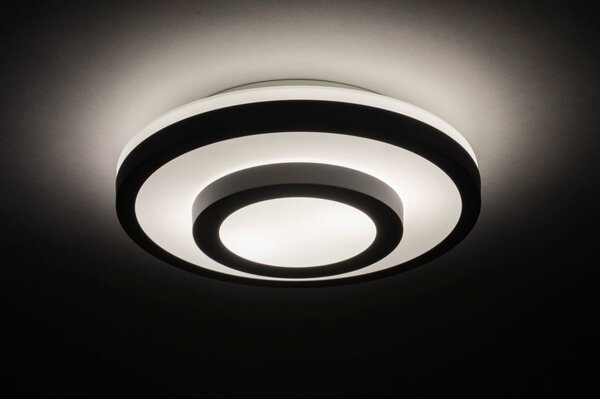 Stropní designové svítidlo do koupelny Toledo Black 35 (LMD)