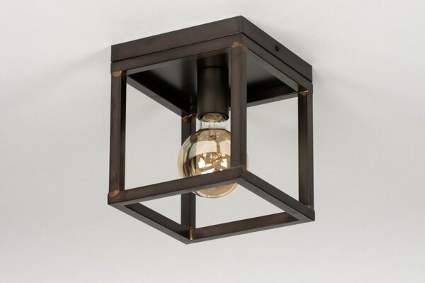 Stropní designové svítidlo Boston 1 Gun Metal (LMD)