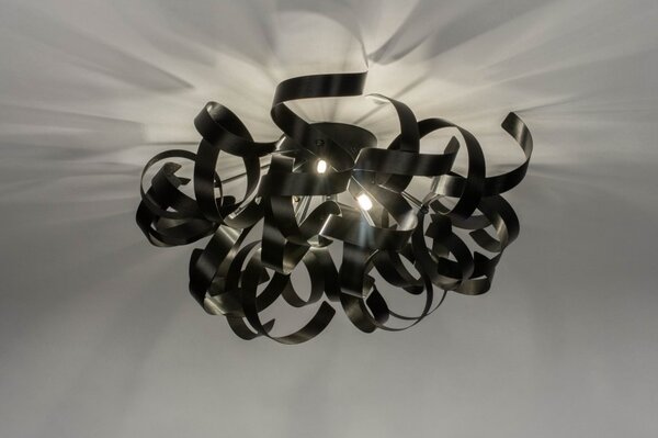 Stropní designové svítidlo Artek Curl Black 60 (LMD)