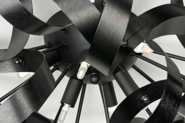 Stropní designové svítidlo Artek Curl Black 60 (LMD)