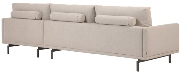 Kave Home Rohová pohovka Galene 254 cm, pravá