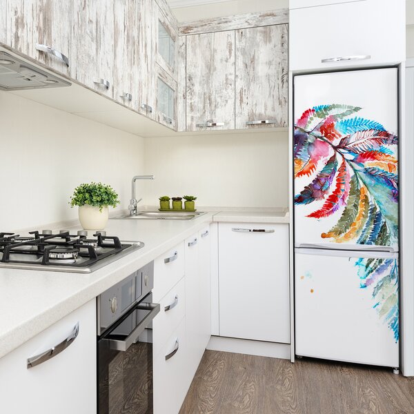 Nálepka na ledničku Barevná kopretina FridgeStick-70x190-f-85090338