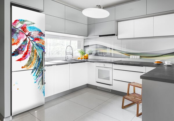 Nálepka na ledničku Barevná kopretina FridgeStick-70x190-f-85090338