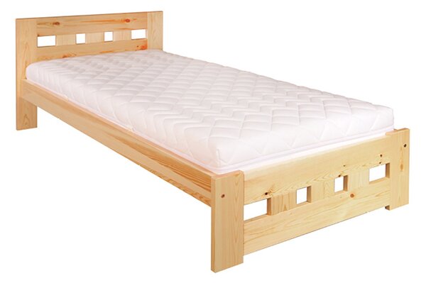 Jednolůžková postel 90 cm LK 145 (masiv). 753199
