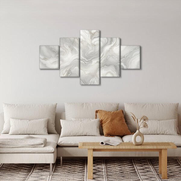 Obraz - Přírodní mramorová textura (125x70 cm)