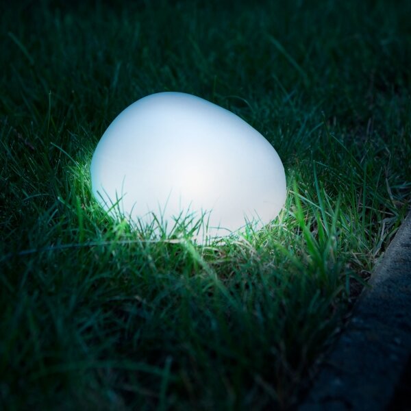 LED Solární svítidlo LED/1,2V 300 mAh IP44 oblázek