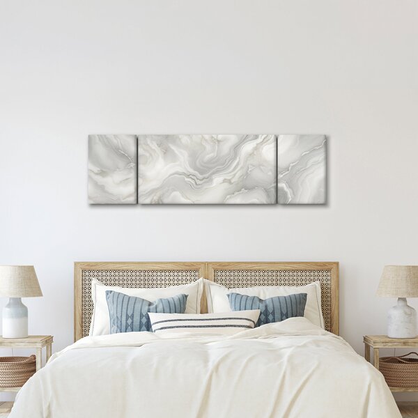 Obraz - Přírodní mramorová textura (170x50 cm)