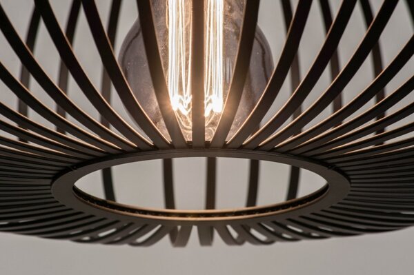 Závěsné designové svítidlo nad stůl Mayor Nero 50 (LMD)