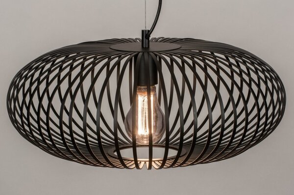 Závěsné designové svítidlo nad stůl Mayor Nero 50 (LMD)