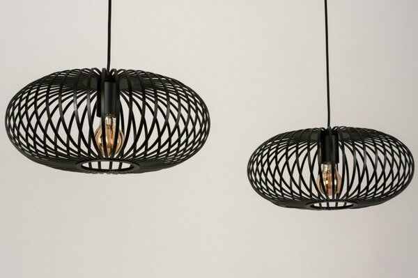 Závěsné designové svítidlo nad stůl Mayor Nero Duo (LMD)