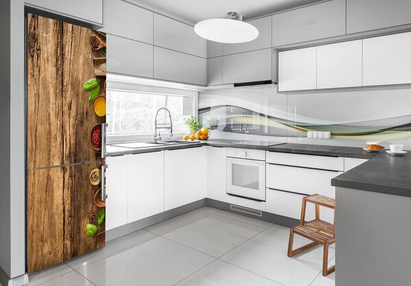Nálepka na ledničku Barevné koření FridgeStick-70x190-f-85172263