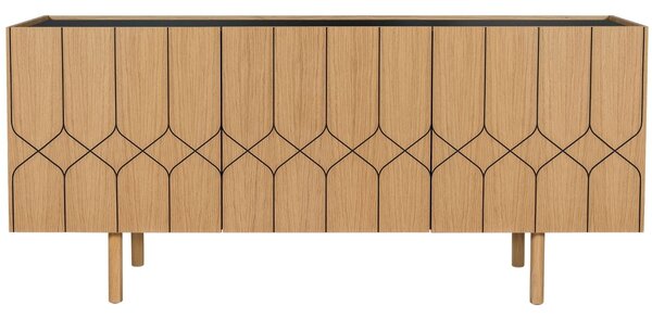 -25 % Dny MOMENTI– Dubová komoda Woodman Porto Victoria 175 x 45 cm