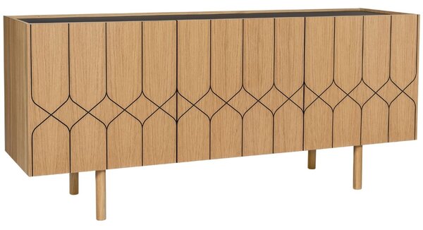 -25 % Dny MOMENTI– Dubová komoda Woodman Porto Victoria 175 x 45 cm