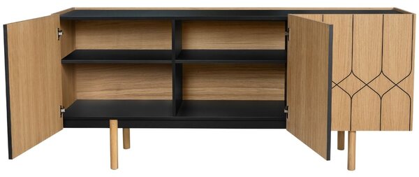 -25 % Dny MOMENTI– Dubová komoda Woodman Porto Victoria 175 x 45 cm