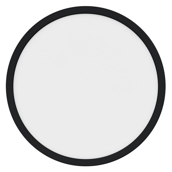 Stropní svítidlo Nordlux Oja ⌀29,4cm, DIM 3000K/4000K, IP54 Barva: Černá