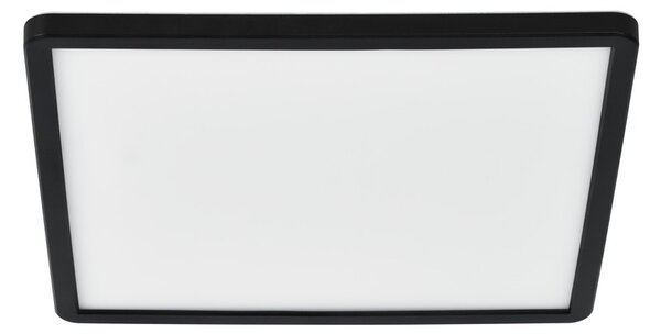 Nordlux Stropní svítidlo Oja square, 29,4cm, DIM 3000K/4000K, IP54 Barva: Černá