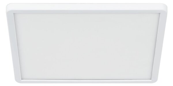 Nordlux Stropní svítidlo Oja square 29,4cm, DIM 3000K/4000K, IP20 Barva: bílá/chrom