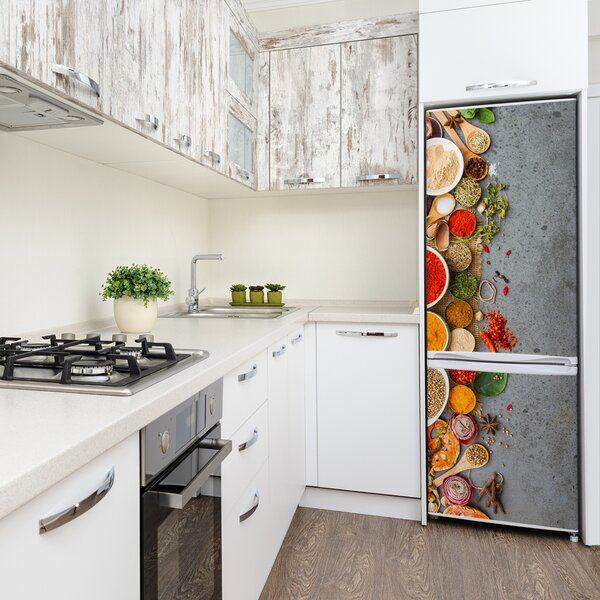 Nálepka na ledničku Barevné koření FridgeStick-70x190-f-85245098