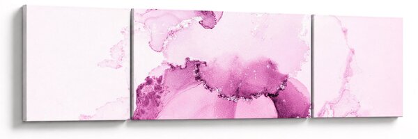 Obraz - Růžový dekor (170x50 cm)