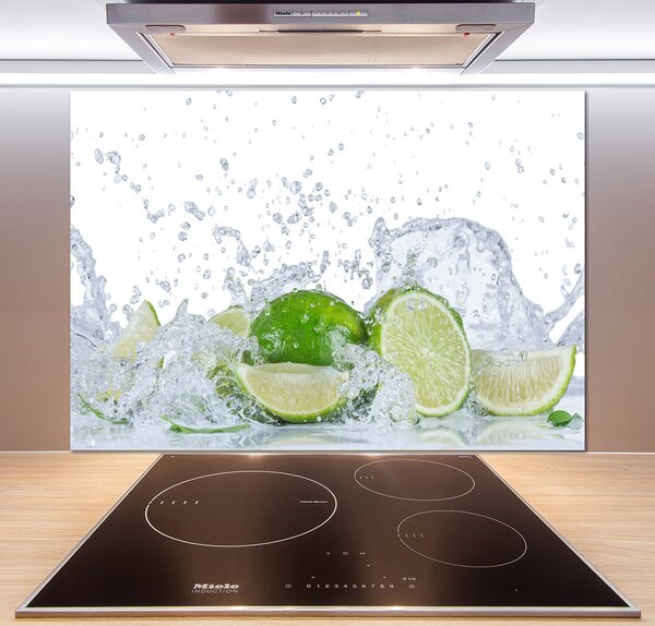 Panel do kuchyně Limetky a voda pl-pksh-100x70-f-88385364