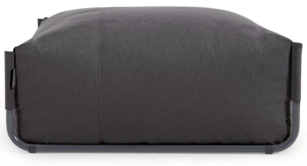 Kave Home Tmavě šedý zahradní modul/podnožka Square 101 x 101 cm