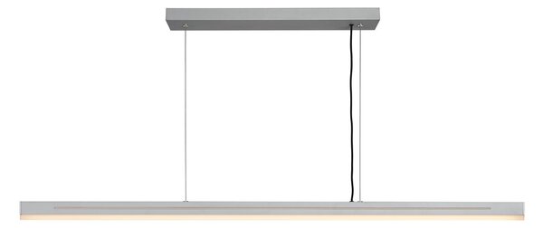 NORDLUX LED závěsné svítidlo nad jídelní stůl SKYLAR, 25W, teplá bílá, stříbrné 2113003029