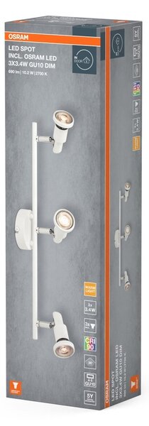 Bílé stropní svítidlo LED Spot 486 mm 36°, teplá bílá