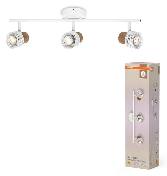 Bílé stropní svítidlo LED Spot dekorativní 577 mm 36°, teplá bílá