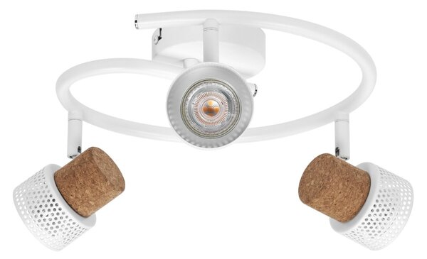 Bílé stropní svítidlo LED Spot dekorativní 318 mm 36°, teplá bílá