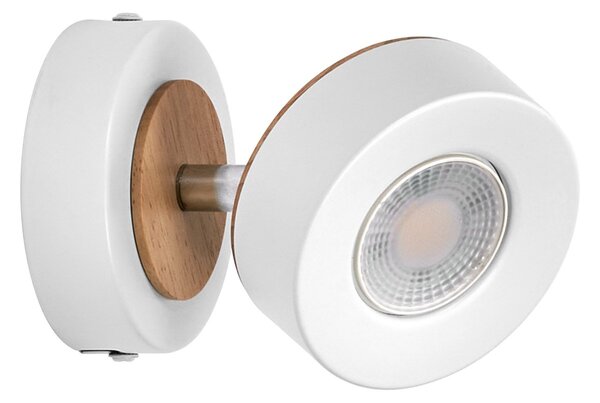 Bílé stropní svítidlo LED Spot dekorativní 90 mm 102°, teplá bílá