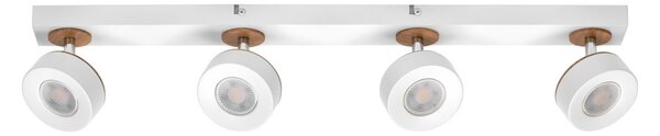 Bílé stropní svítidlo LED Spot dekorativní 698 mm 102°, teplá bílá