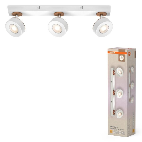 Bílé stropní svítidlo LED Spot dekorativní 498 mm 102°, teplá bílá