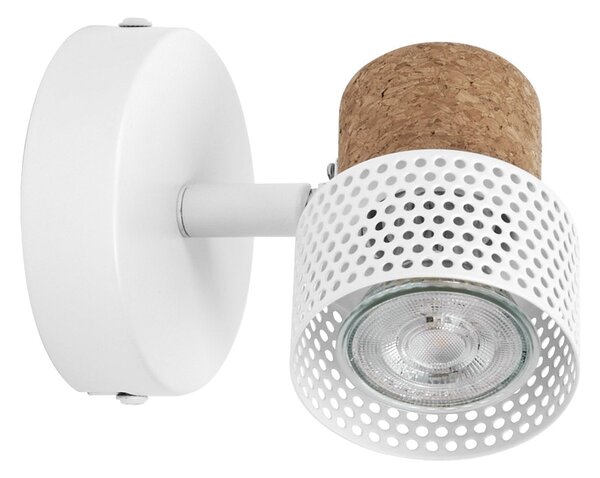 Bílé stropní svítidlo LED Spot dekorativní 90 mm 36°, teplá bílá