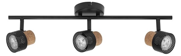 Černé stropní svítidlo LED Spot dekorativní 577 mm 36°, teplá bílá