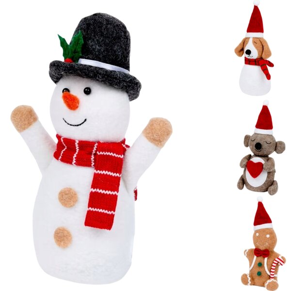 Vánoční dekorace SNOWY FRIENDS 27 cm - více variant Varianta: Gingerbread