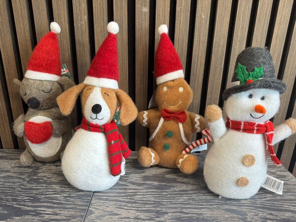 Vánoční dekorace SNOWY FRIENDS 27 cm - více variant Varianta: Gingerbread