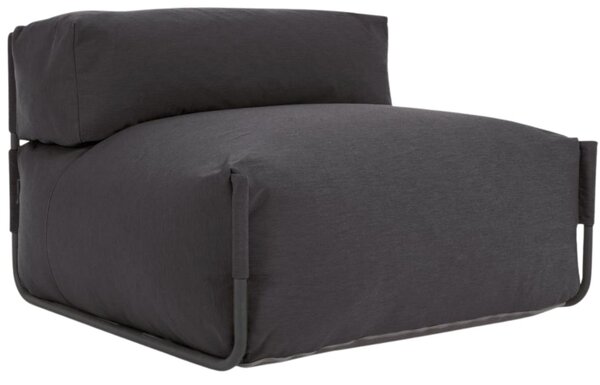 Kave Home Tmavě šedý zahradní modul Square 101 x 101 cm