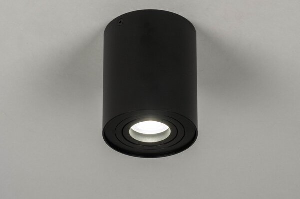Stropní bodové černé LED svítidlo The Mono Kappa Black (LMD)