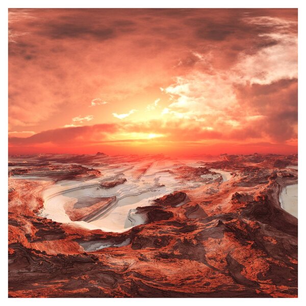 Obraz - Mars (30x30 cm)