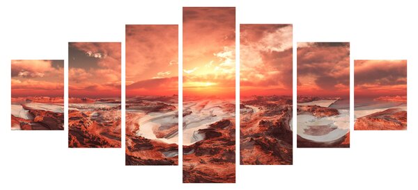 Obraz - Mars (210x100 cm)