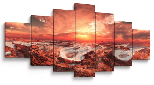 Obraz - Mars (210x100 cm)