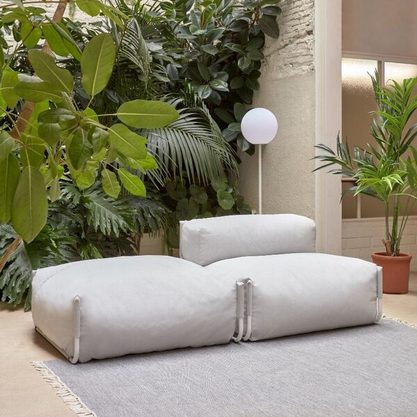 Kave Home Světle šedý zahradní modul Square 101 x 101 cm