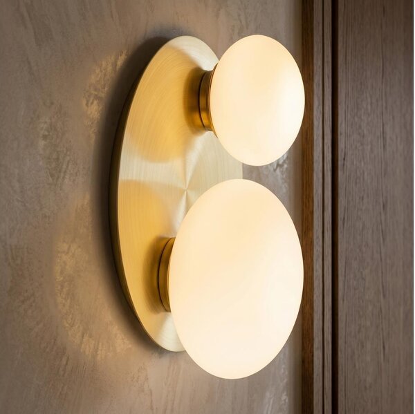 Ideal Lux - LED Nástěnné svítidlo NINFEA 2xG9/3W/230V zlatá