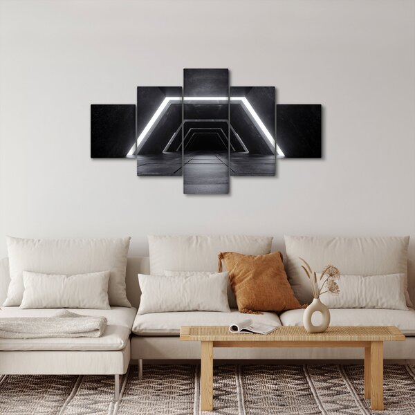 Obraz - Futuristický tunel (125x70 cm)