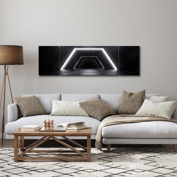 Obraz - Futuristický tunel (170x50 cm)